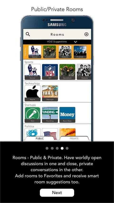 TheVoizApp स्क्रीनशॉट 5