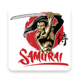 ikon Ninja Samurai Warrior Assassin Fighting