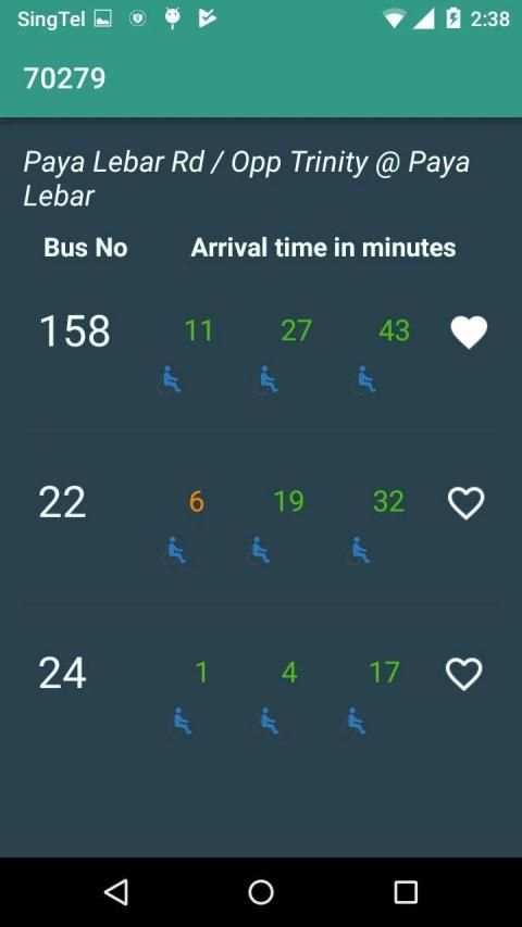 SG Bus Stop screenshot 1