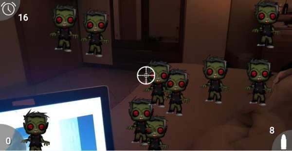 Zombie War reality GO screenshot 1