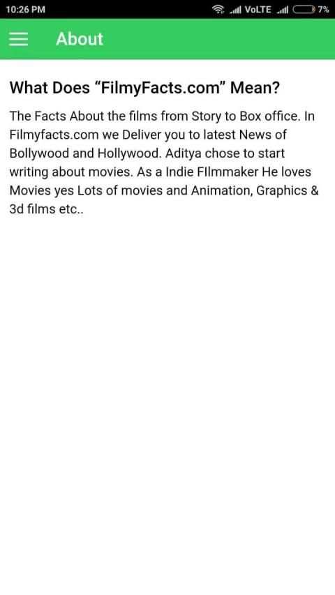 Filmy Facts screenshot 2