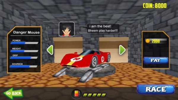 Bheem Car Racing Challenge screenshot 2