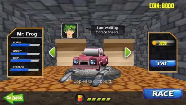 Bheem Car Racing Challenge स्क्रीनशॉट 1