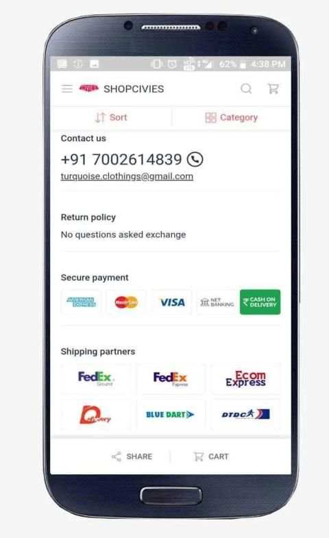 Civies Shopping App screenshot 1
