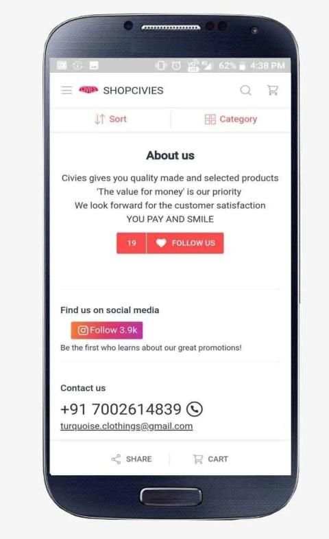 Civies Shopping App screenshot 2