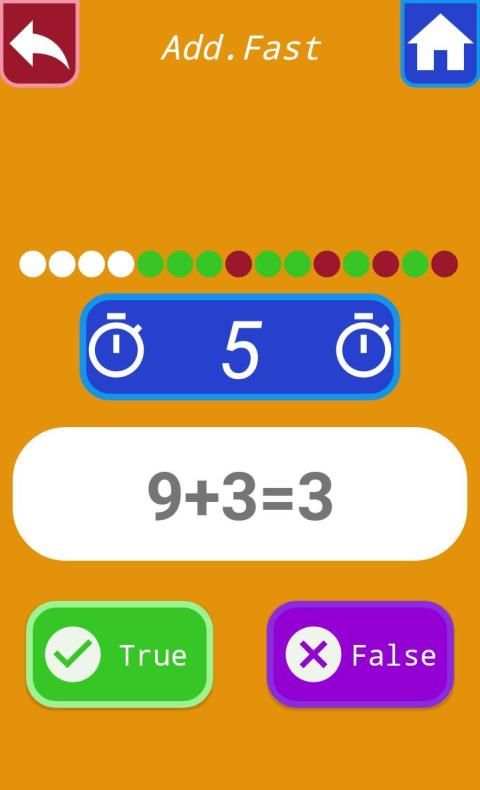 Math Games learn bacic Math screenshot 2