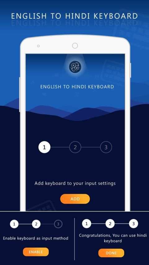Hindi Keyboard, English to Hindi Translator Typing screenshot 2