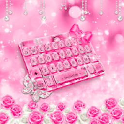Radiant Rose Diamond Keyboard Theme icon