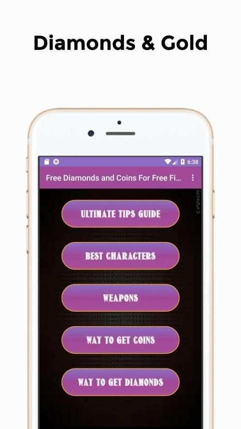 Diamonds & Coins For Free Fire - Guide 2019 screenshot 4