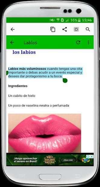 Trucos de belleza Caseros screenshot 6
