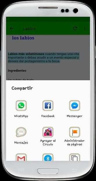 Trucos de belleza Caseros screenshot 5