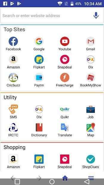 Super Fast Browser screenshot 1