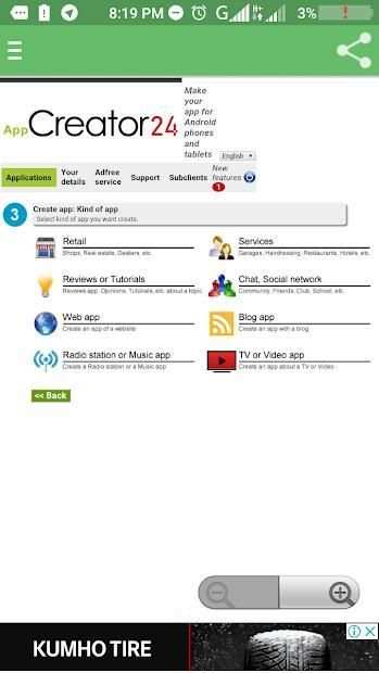 App Creator Create your own app screenshot 3