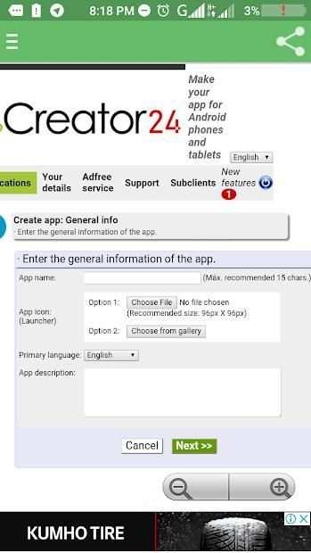 App Creator Create your own app screenshot 5