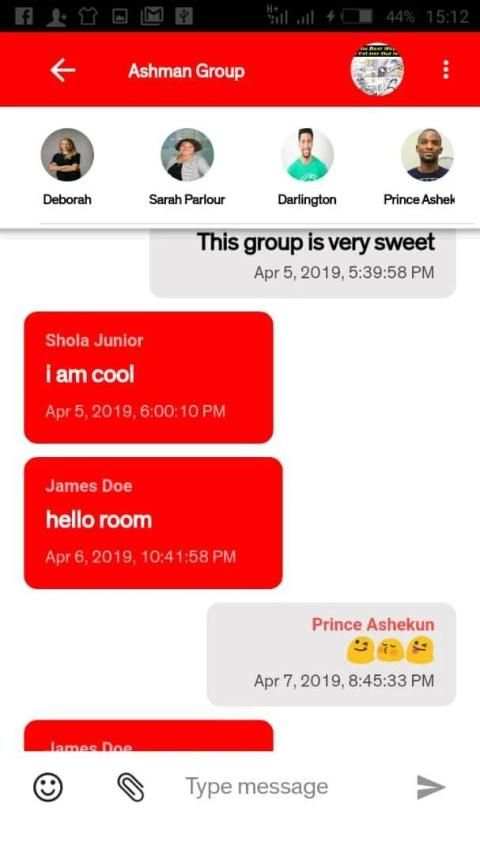 ChatMe - Real-Time Instant Messages स्क्रीनशॉट 2