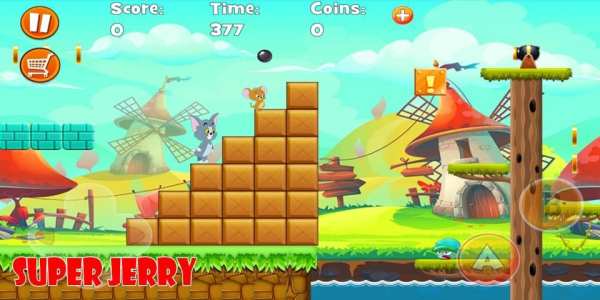 Jerry Adventures World Game screenshot 4