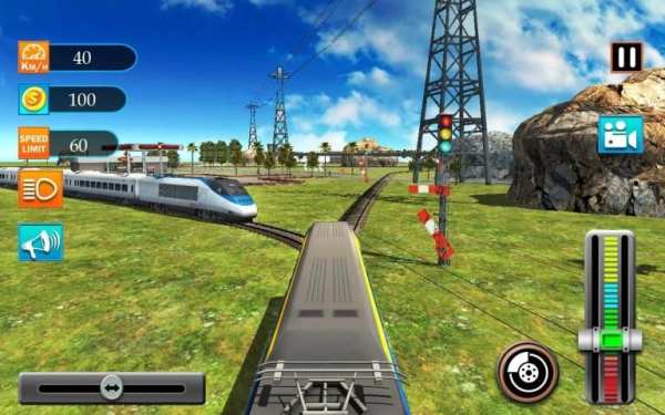 Passenger Train Sim Free Game 2019 स्क्रीनशॉट 1