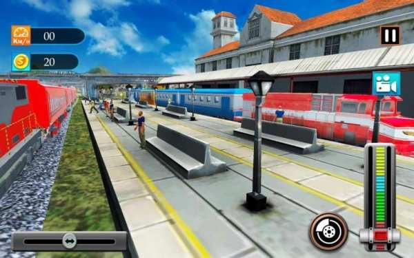 Passenger Train Sim Free Game 2019 स्क्रीनशॉट 2