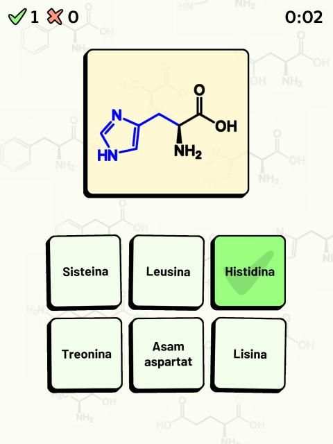 Kuis Asam Amino screenshot 4