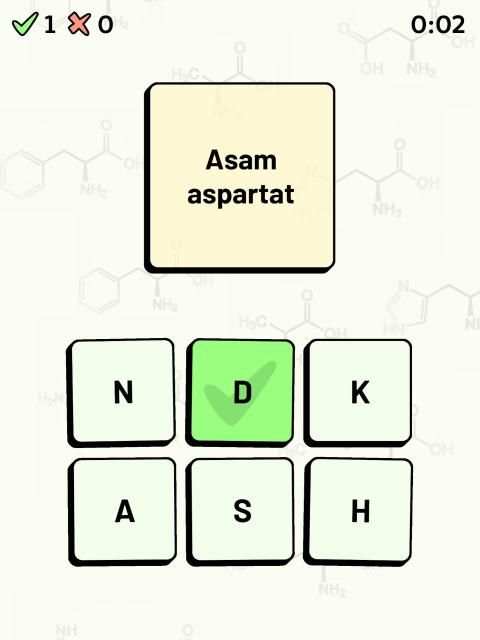 Kuis Asam Amino screenshot 1