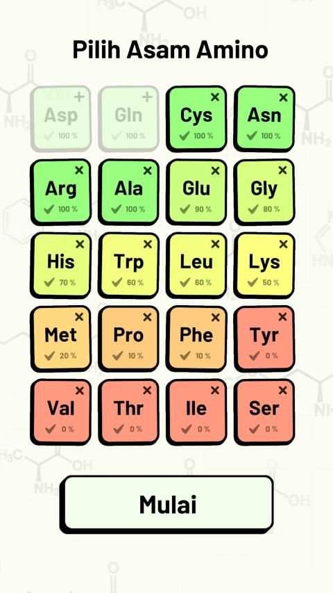 Kuis Asam Amino screenshot 11