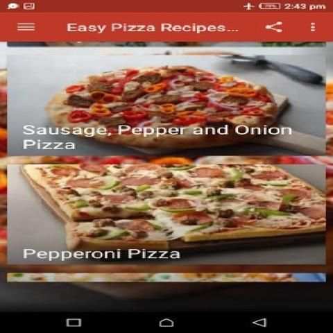 Easy Pizza Recipes(Offline) screenshot 3