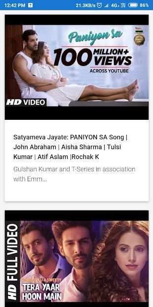 T series Bollywood songs screenshot 1