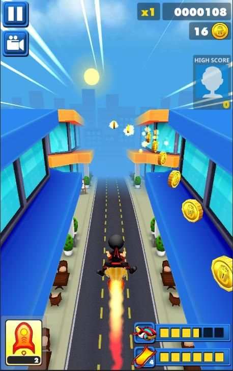Ninja Subway & Bus Surfer 2019 screenshot 1