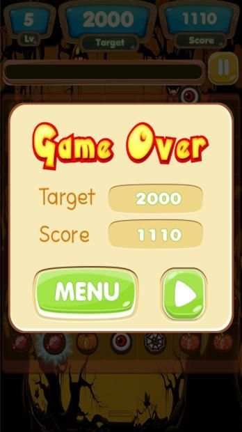 Cookie Blast : Halloween Edition screenshot 1