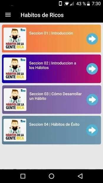 Habitos de Ricos screenshot 2