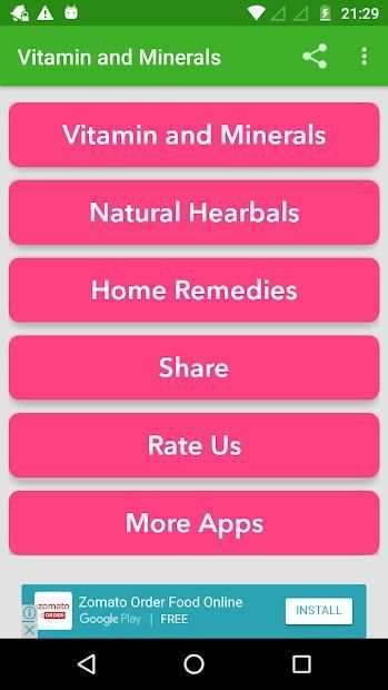 Vitamin and Minerals : Guide screenshot 15