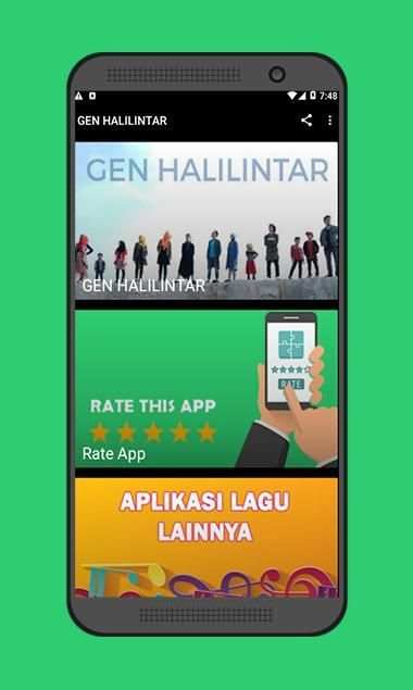 Lagu GEN HALILINTAR - Offline screenshot 3