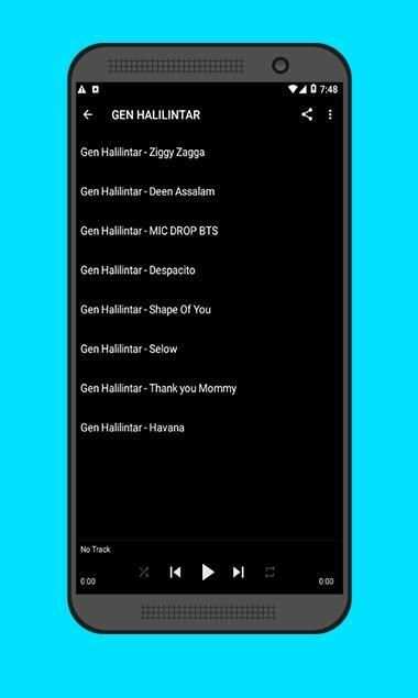 Lagu GEN HALILINTAR - Offline screenshot 1