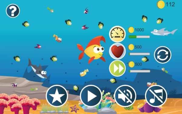 Angry Hungry Fish स्क्रीनशॉट 2