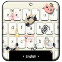 Doodle Cartoon Keyboard Theme