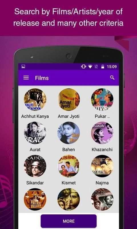 Filmi Gaane स्क्रीनशॉट 3
