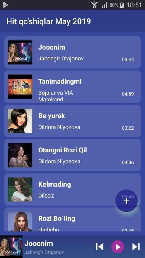 Hit qo'shiqlar Iyun 2019 screenshot 1