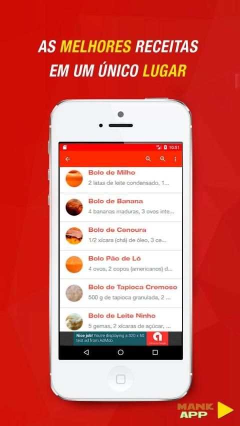 Receitas de Bolos Simples screenshot 4