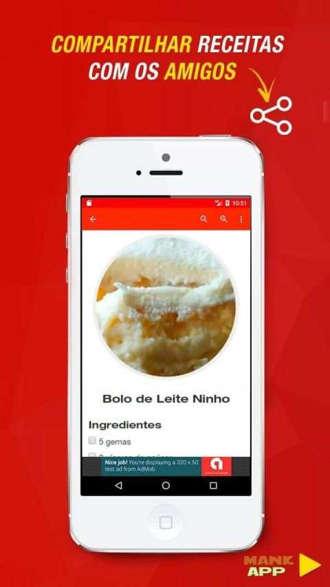 Receitas de Bolos Simples screenshot 1