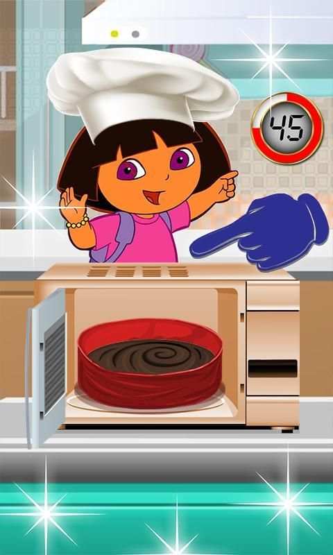 Hot Cooking Dora Cake-Crazy Kitchen Game स्क्रीनशॉट 8
