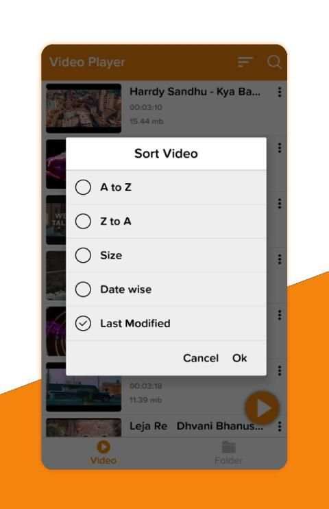 Video Player स्क्रीनशॉट 7