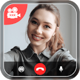 Love Chat: Random Video Call with Hot Girls आइकन