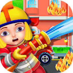 Firefighters Fire Rescue Kids - Fun Games for Kids आइकन