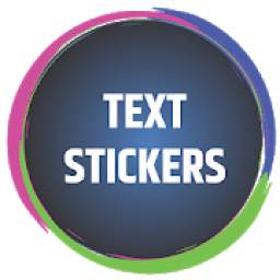 Text Stickers