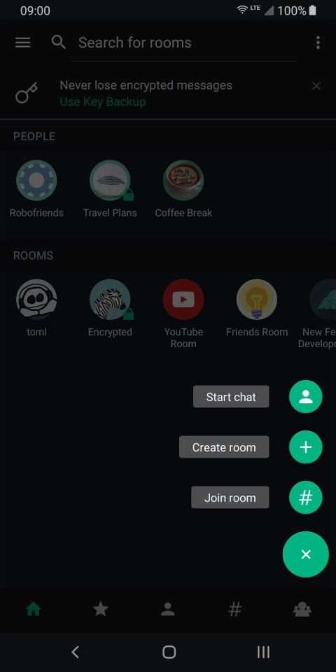 [Old] Riot.im screenshot 2