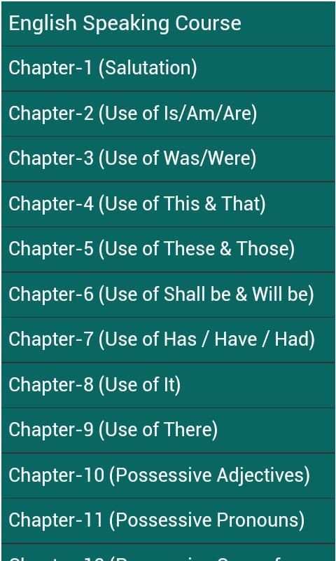 English Speaking Course screenshot 5