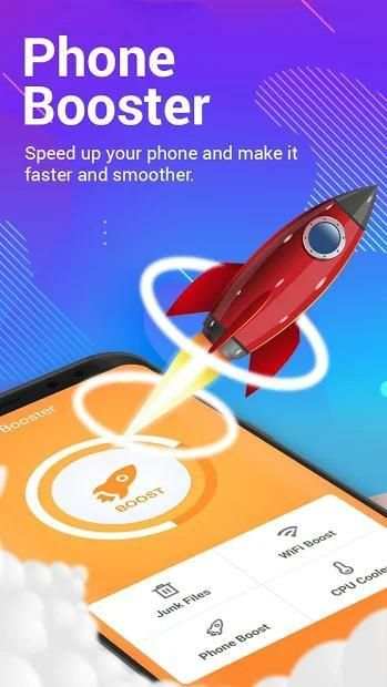 Power Booster - Junk Cleaner & CPU Cooler & Boost 4 تصوير الشاشة