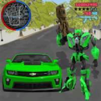 Robot War Car Transform: Crime City Robot Games logo