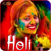 Happy Holi Photo Frame 2019