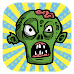 crazy zombie icon